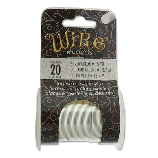 The Beadsmith&#xAE; Wire&#x2122; Elements 20 Gauge Tarnish-Resistant Wire